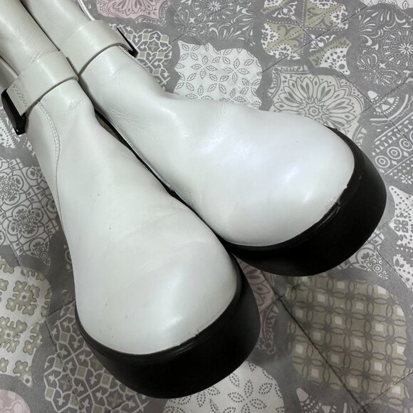 Ecco Mod Sculpted Motion Bootie White - Size EU 38/US 8-7.5 - Picture 6 of 8